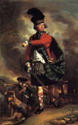 Major Hugh Montgomerie -   John Singleton Copley Oil Painting