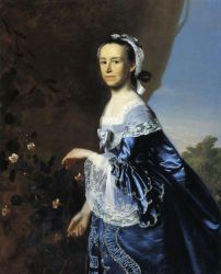 Mrs. James Warren (Mercy Otis) - Oil Painting Reproduction On Canvas