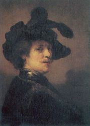 Self Portrait 6 - Rembrandt van Rijn Oil Painting