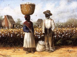 Cotton Pickers -   William Aiken Walker Oil Painting