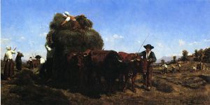 The Return from the Harvest - Rosa Bonheur Oil Painting