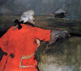 Admiral Viaud -  Henri De Toulouse-Lautrec Oil Painting
