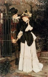 The Farewell - James Tissot oil painting
