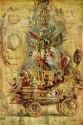 Triumphal Car of Kallo -  Peter Paul Rubens Oil Painting