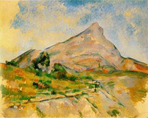 Mont Sainte-Victoire II - Paul Cezanne Oil Painting
