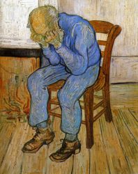 Sorrowful Old Man -  Vincent Van Gogh Oil Painting