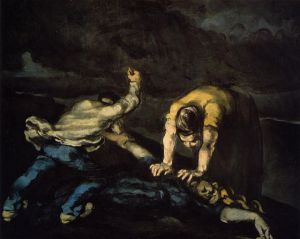 The Murder -   Paul Cezanne Oil Painting