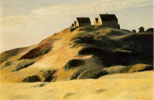 Corn Hill -   Edward Hopper Oil Painting