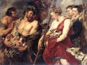 Diana Returning from Hunt -  Peter Paul Rubens Oil Painting