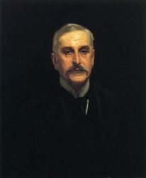 Colonel Thomas Edward Vickers - John Singer Sargent Oil Painting
