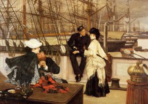 The Captain and the Mate - James Tissot oil painting