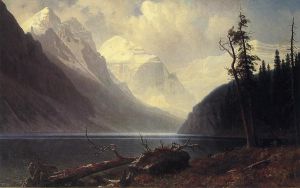 Lake Louise -   Albert Bierstadt Oil Painting