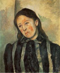 Madame Cezanne with Unbound Hair - Oil Painting Reproduction On Canvas