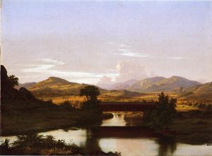 On Otter Creek - Frederic Edwin Church Oil Painting