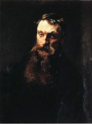 Auguste Rodin - John Singer Sargent Oil Painting