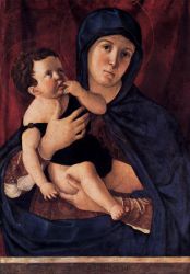 Madonna and Child III - Giovanni Bellini Oil Painting