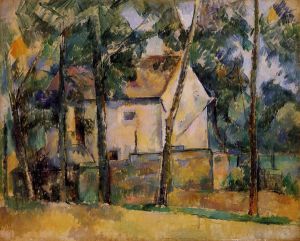 House and Trees - Paul Cezanne Oil Painting