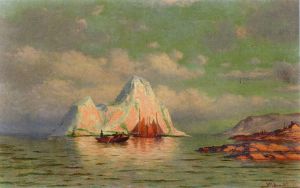 Fishing Boats on the Coast of Labrador -  William Bradford Oil Painting