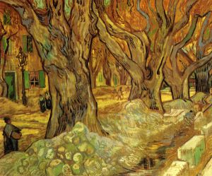 The Road Menders V - Vincent Van Gogh Oil Painting