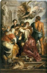 Martyrdom of St Catherine -   Peter Paul Rubens Oil Painting