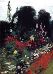 Corner of a Garden - John Singer Sargent Oil Painting