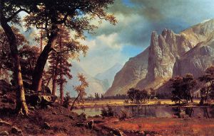 Yosemite Valley II -   Albert Bierstadt Oil Painting