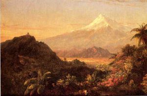 South American Landscape III -   Frederic Edwin Church Oil Painting