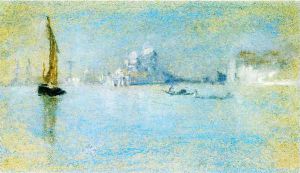 View of Venice -   James Abbott McNeill Whistler Oil Painting