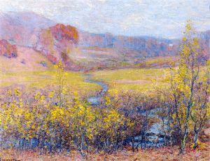 Late Autumn - Robert Vonnoh Oil Painting