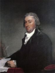 Robert R. Livingston -   Gilbert Stuart Oil Painting