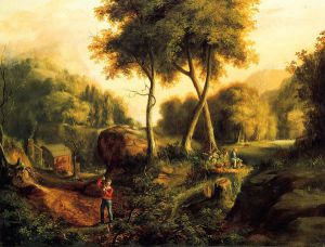 Landscape II - Thomas Cole Oil Painting