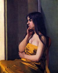The Yellow Sheet - Oil Painting Reproduction On Canvas