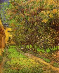 The Garden of Saint-Paul Hospital V -   Vincent Van Gogh Oil Painting