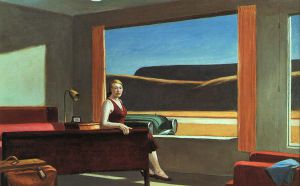 Western Motel -   Edward Hopper Oil Painting