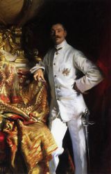 Sir Frank Swettenham - John Singer Sargent Oil Painting