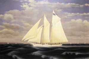 Tidal Wave - James Bard Oil Painting