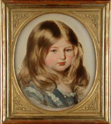 Princess Amalie von Sachsen-Coburg-Gotha -Franz Xavier Winterhalter Oil Painting