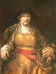 Self Portrait 15 - Rembrandt van Rijn Oil Painting
