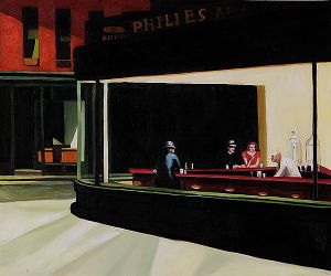 Night Hawks, 1942 -  Edward Hopper  oil painting