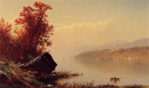 Up the Hudson -   Alfred Thompson Bricher Oil Painting