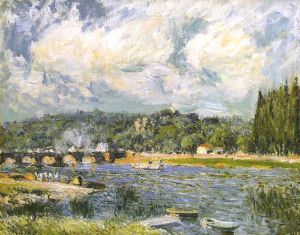 The Bridge of Sevres - Oil Painting Reproduction On Canvas