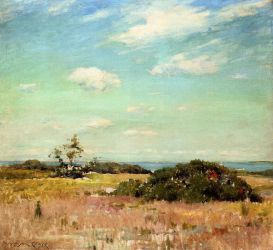 Shinnecock Hills, Long Island -   William Merritt Chase Oil Painting