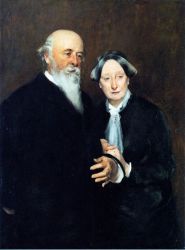 Mr. and Mrs. John W. Field -  John Singer Sargent oil painting