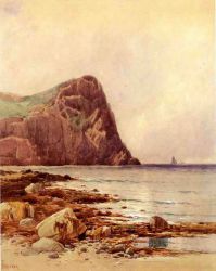 Rocky Coast -  Alfred Thompson Bricher Oil Painting