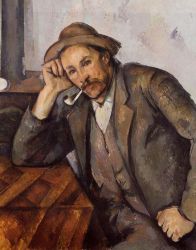 Smoker - Paul Cezanne Oil Painting