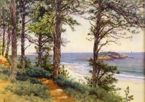 Narragansett Seascape - Alfred Thompson Bricher Oil Painting