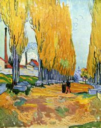 Les Alychamps -  Vincent Van Gogh Oil Painting