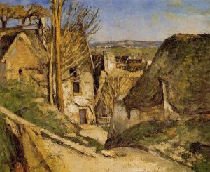House of the Hanged Man, Auvers-sur-Oise -   Paul Cezanne Oil Painting