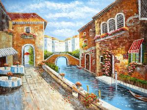 Heart of Venice III - Oil Painting Reproduction On Canvas