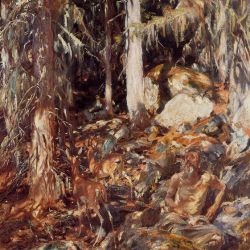 The Hermit -  John Singer Sargent Oil Painting